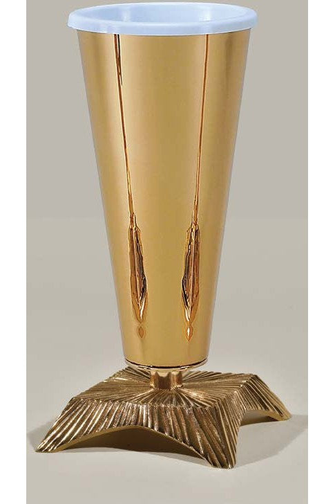 Vase - QF75AFV18-Church Life-Empire Bronze-A-Satin-Michigan Church Supply