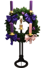 Vertical Advent Wreath - DO6925-Church Life-MCS-DO-Michigan Church Supply