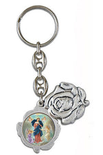 Virgin Mary as Untier of Knots Key Chain - WSKC113DS-Inspirational Gifts-San Francis-Michigan Church Supply