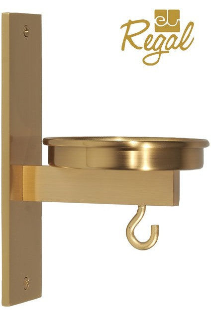 Wall Censer Stand - QF57WC57-Church Life-Empire Bronze-Satin-Michigan Church Supply