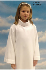 Washable Server tunic for first communion - SO-031-Inspirational Gifts-Solivari-41"-Michigan Church Supply