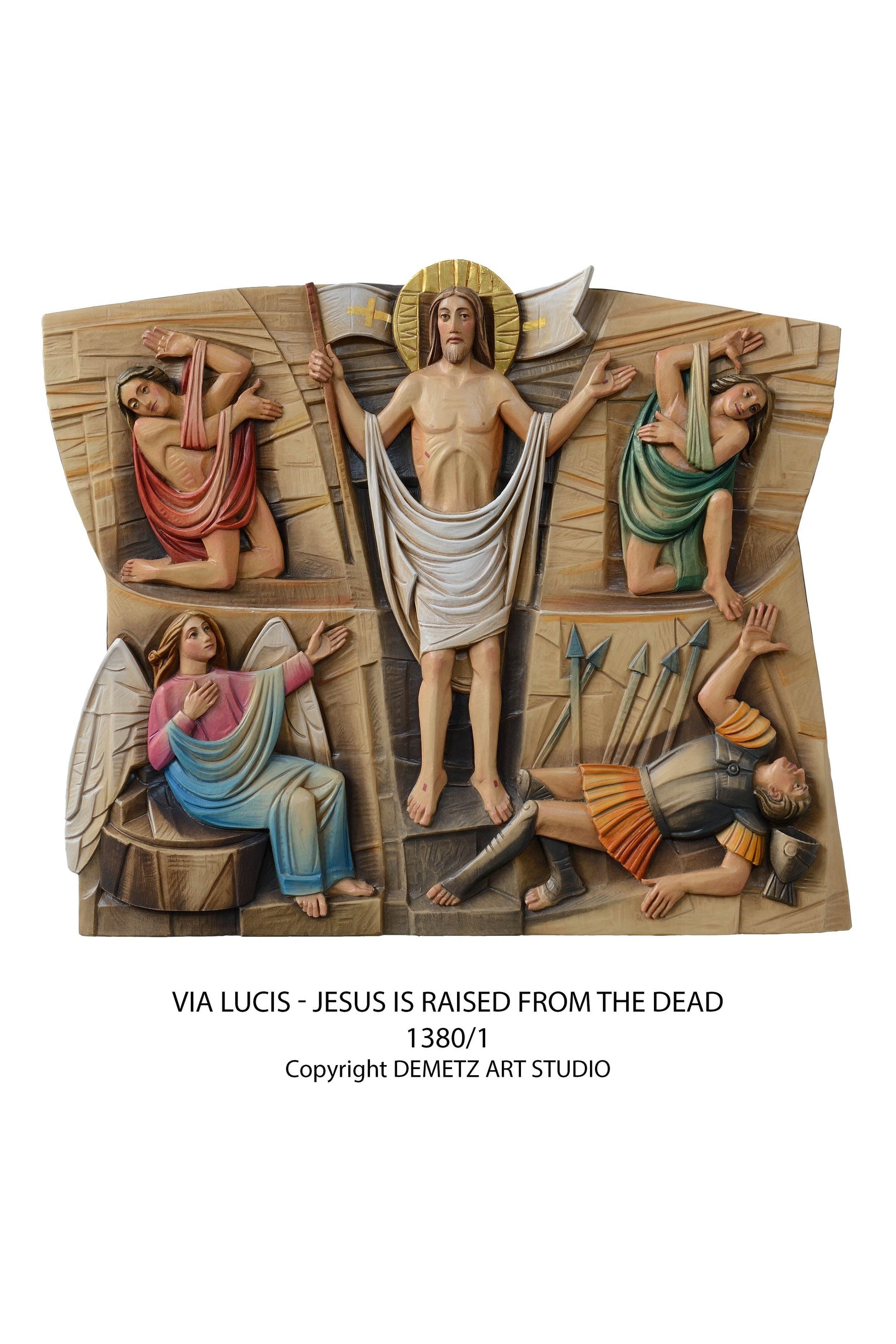 Way of Light Stations of the Cross - HD1380-Church Life-Demetz-Michigan Church Supply