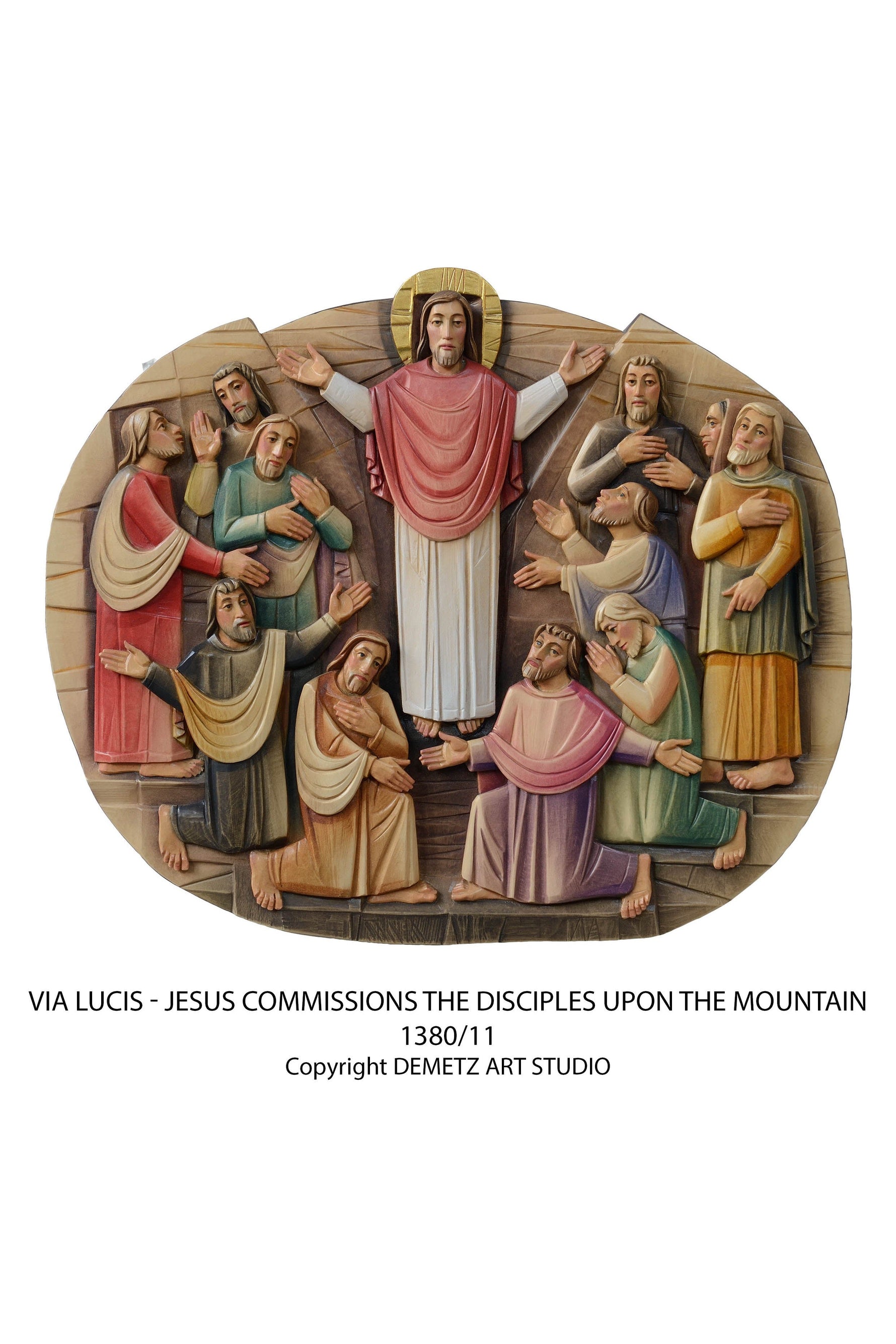 Way of Light Stations of the Cross - HD1380-Church Life-Demetz-Michigan Church Supply