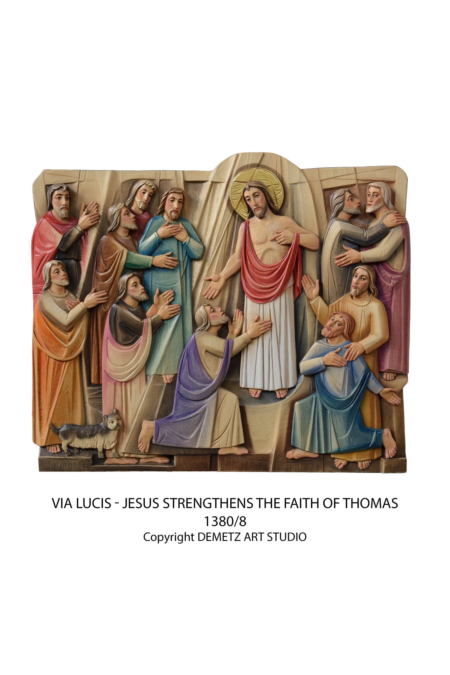 Way of Light Stations of the Cross - HD1380-Church Life-Demetz-Michigan Church Supply