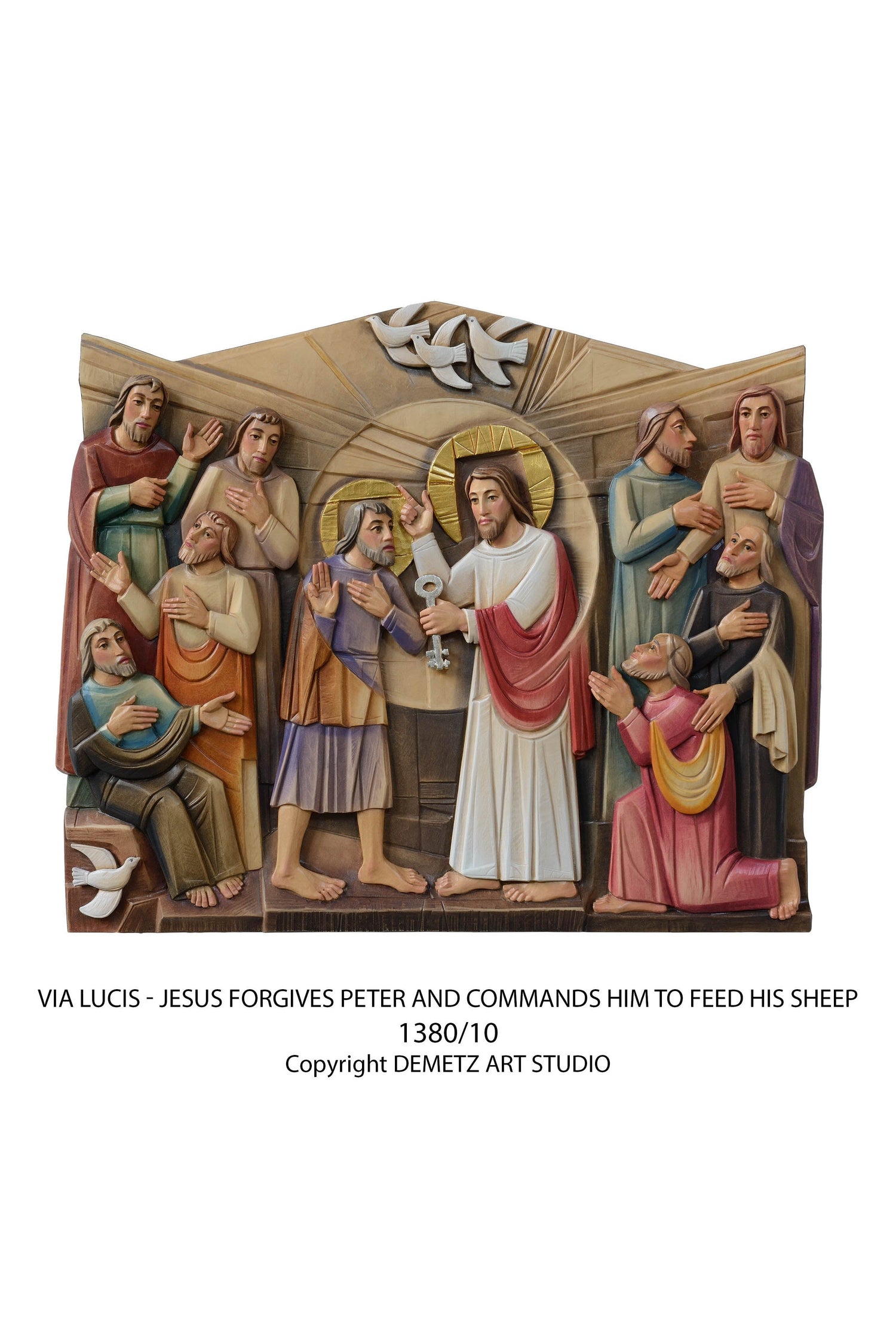 Way of Light Stations of the Cross - HD1380-Church Life-Demetz-Michigan Church Supply