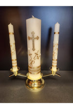 Wedding Candle Set - WSCDW920208G-Inspirational Gifts-San Francis-Michigan Church Supply