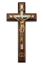 Wedding Crucifix - TA95M-10PW1-Inspirational Gifts-Hirten-Michigan Church Supply