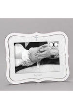 White Baptism Frame - LI19828-Inspirational Gifts-Roman, Inc-Michigan Church Supply