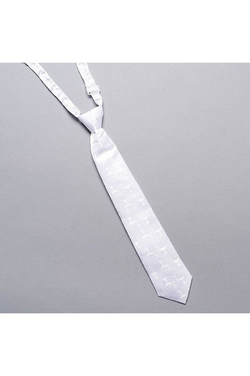 White Communion Tie - LI95248-Inspirational Gifts-Roman, Inc-Michigan Church Supply