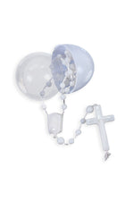 White Cord Rosary in Egg - TA28002-Inspirational Gifts-Hirten-Michigan Church Supply