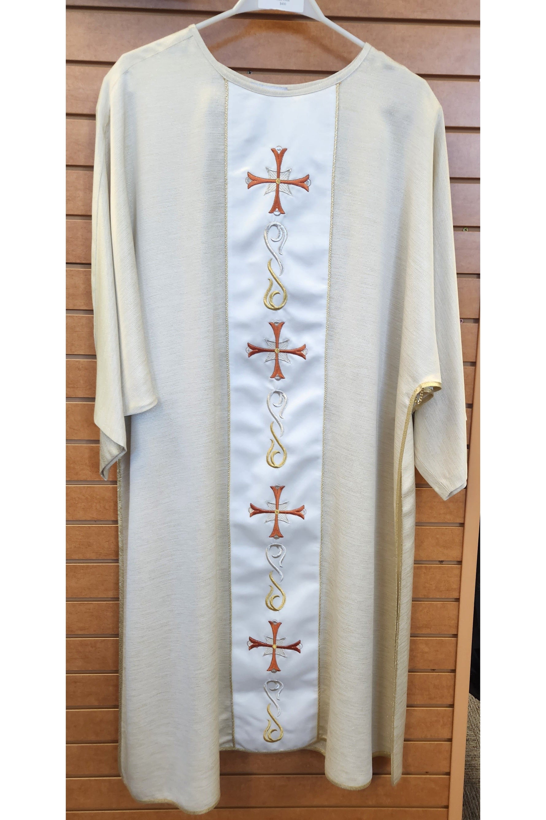 White Dalmatic - SO659DALW-Church Life-Solivari-Michigan Church Supply