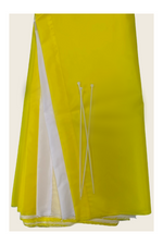 White and Yellow Bunting for Welcoming-Church Life-Beau Veste-6'-7' (60" x 8 yards)-Michigan Church Supply