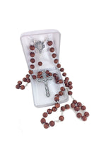 Wood Carved Rosary - WOSR4003JC-Inspirational Gifts-Singer-Michigan Church Supply