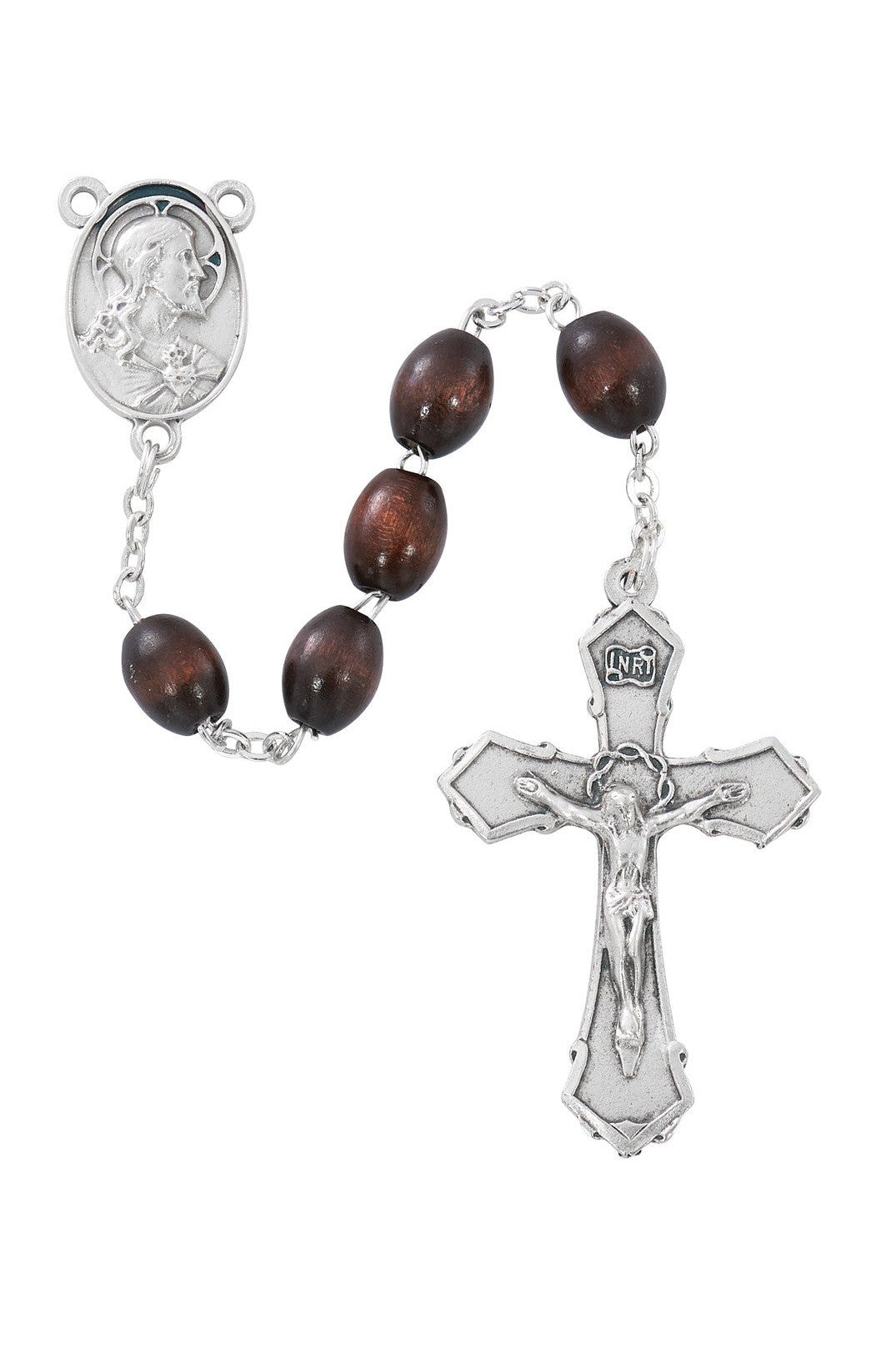 Wood Rosary - UZR902F-Inspirational Gifts-McVan-Michigan Church Supply