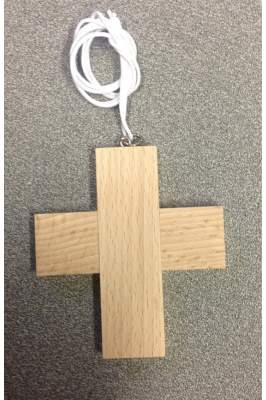 Wooden Cross - SO-094/L-Inspirational Gifts/Church Life-Solivari-Michigan Church Supply