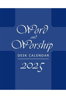 Word and Worship Spiral Calendar for 2025 - JE2025SB-Church Life-Paulist Press-Michigan Church Supply