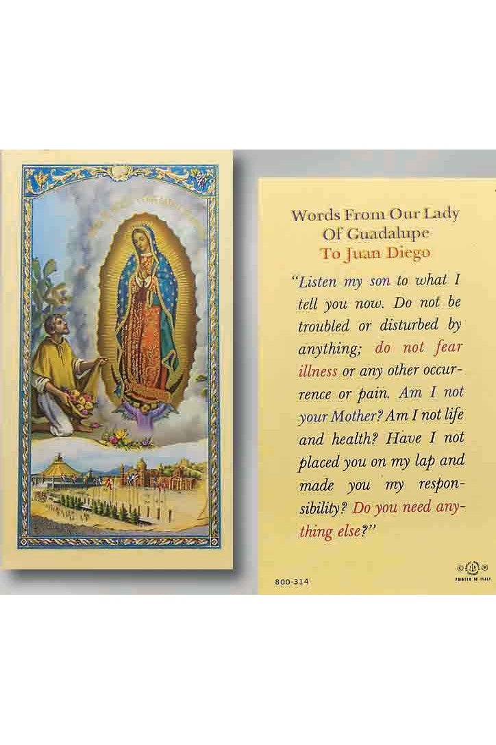 Words from our Lady of Guadalupe - TA800314-Inspirational Gifts-Hirten-Michigan Church Supply